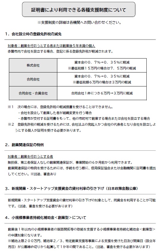 利用できる各種支援制度R8.7