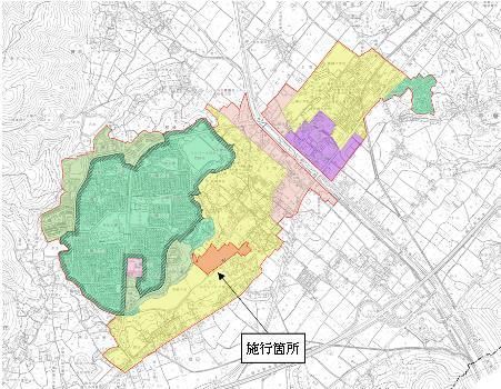 施行地区位置図