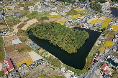 両宮山古墳空撮