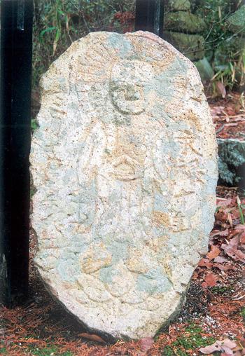 千光寺文英様石仏の写真