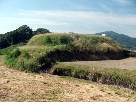 和田茶臼山古墳の全景