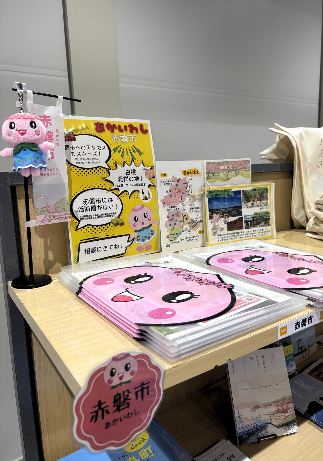 移住セットの棚