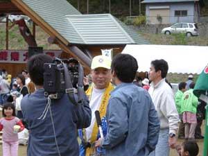 つちのこ祭りでの写真