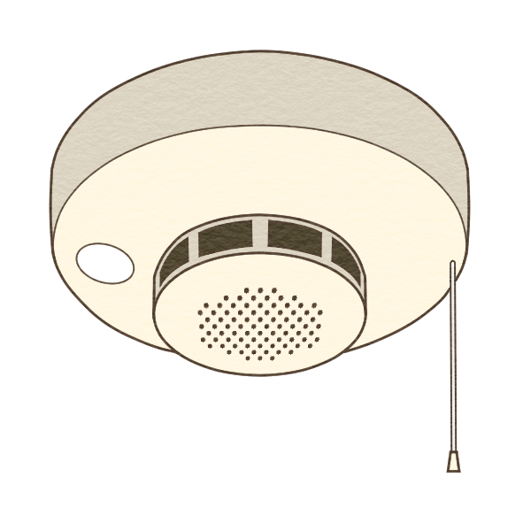 住宅用火災警報器の画像