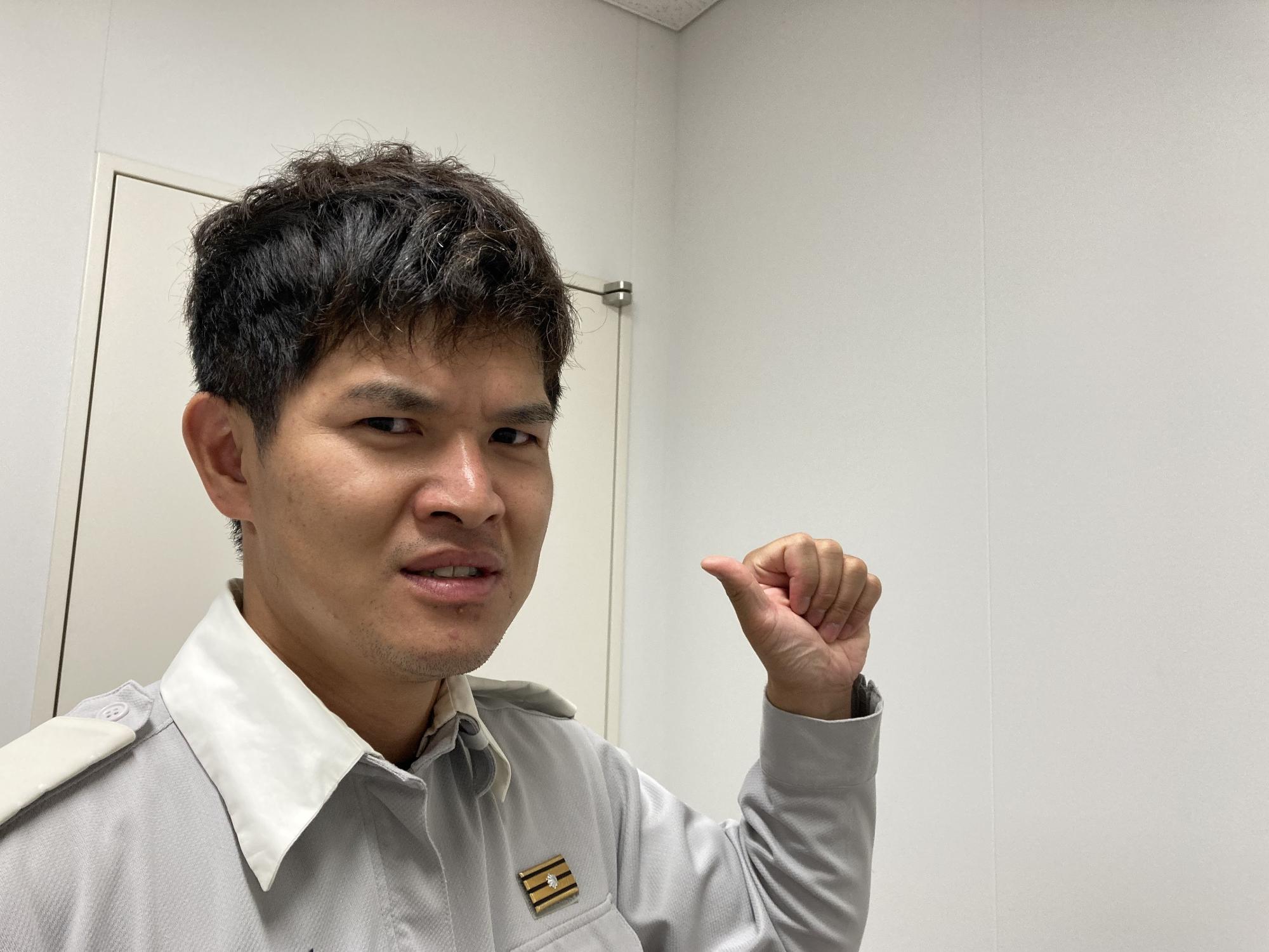 赤磐市、熱中症に、熱いわしとどや顔で語る救急救命士