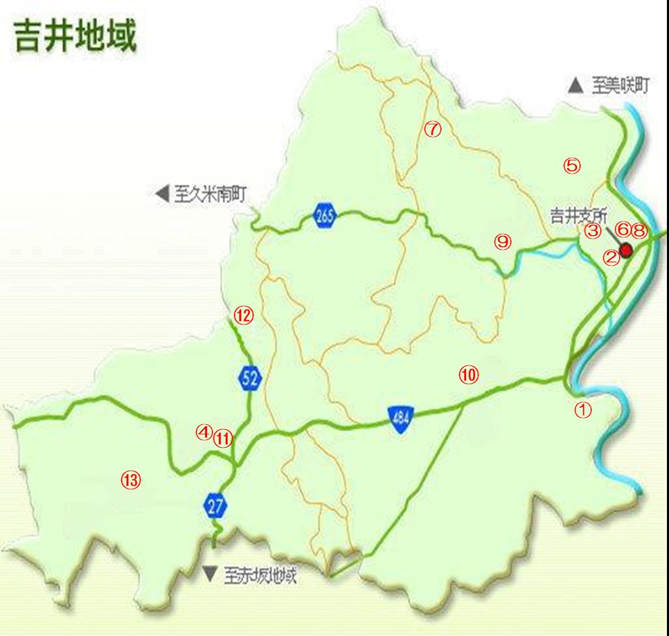 AED吉井マップ