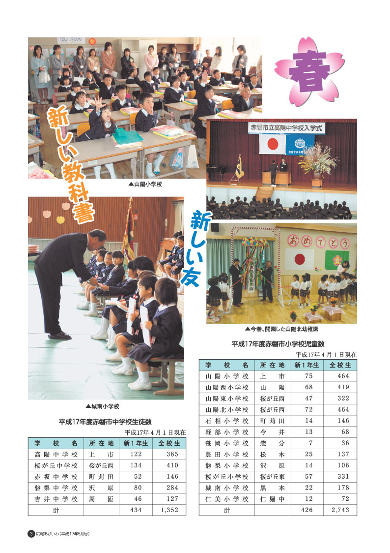 広報あかいわ 平成17年5月号/赤磐市