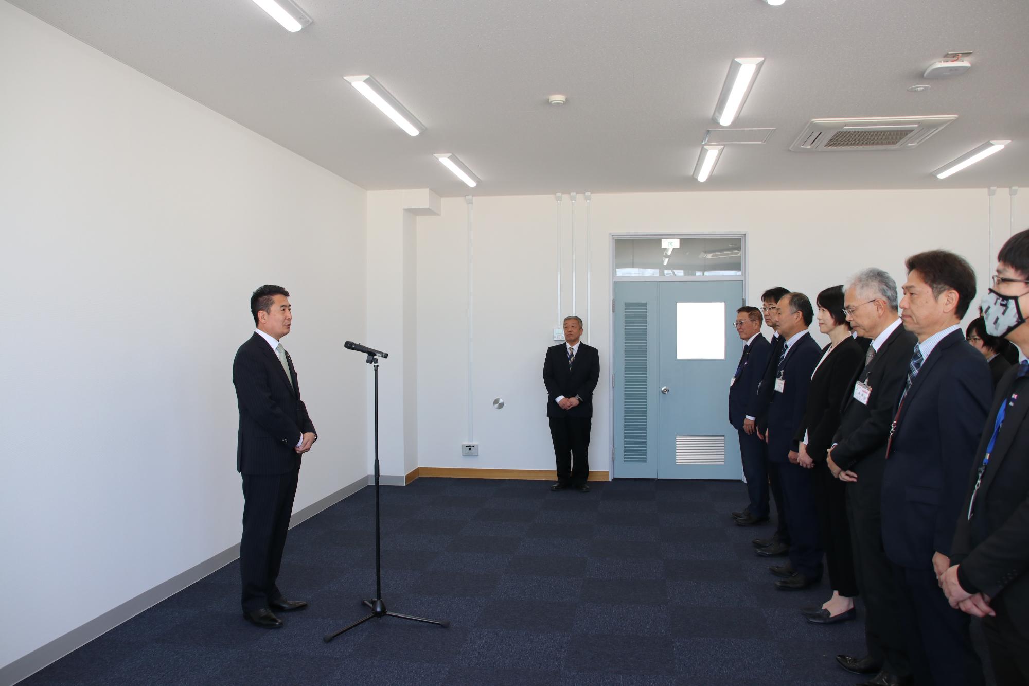 幹部職員訓示