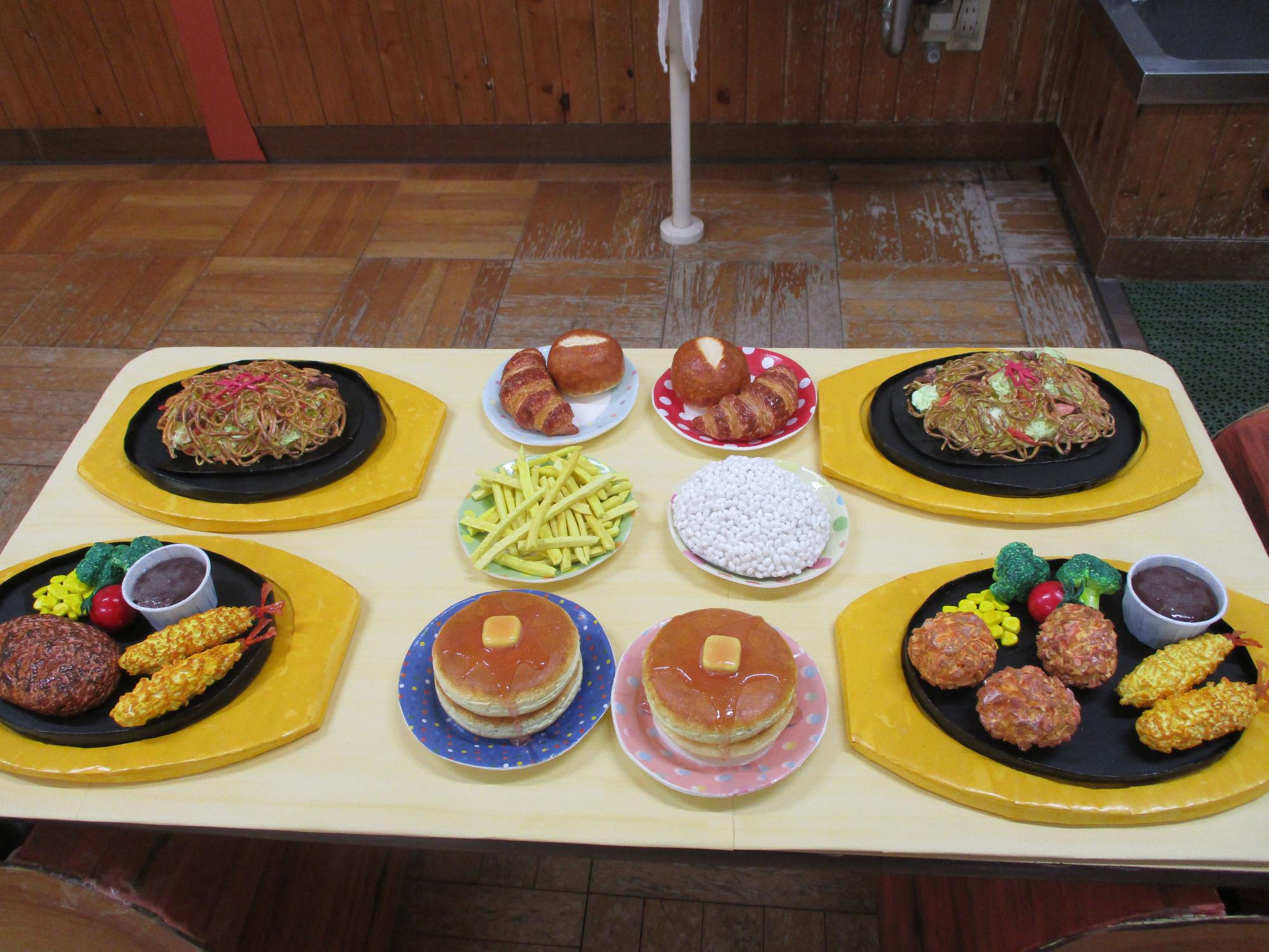 もりのレストラン料理例