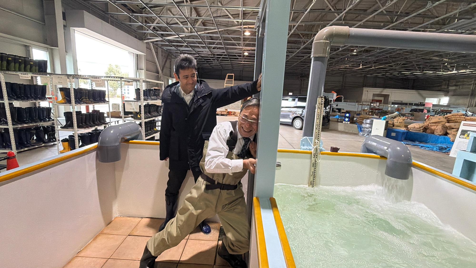 宇治川オープンラボラトリー視察写真3