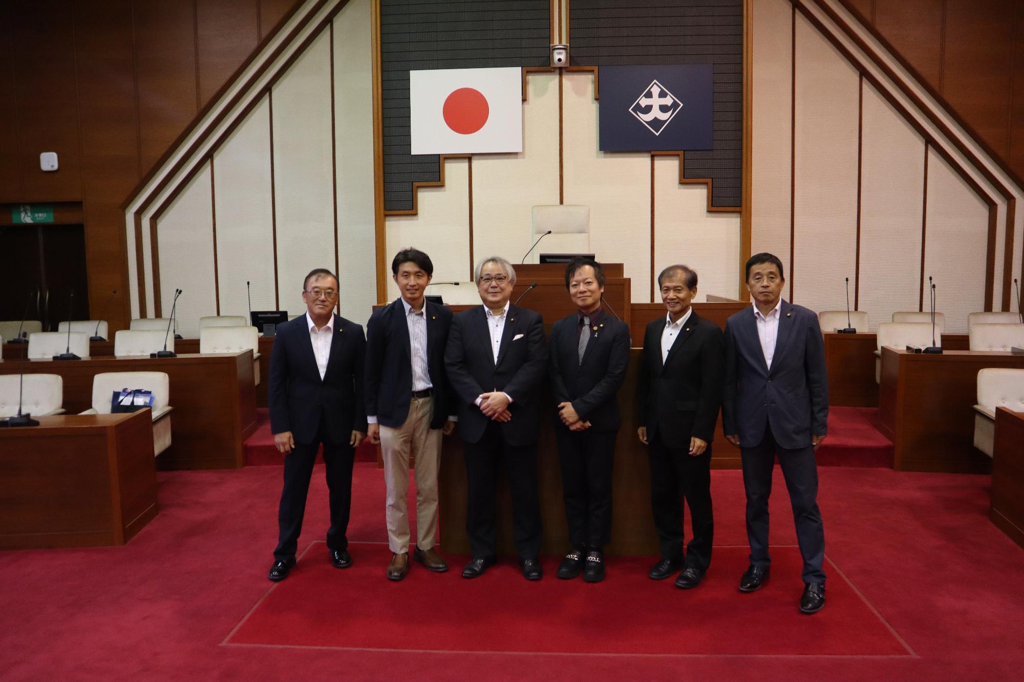 津山市議会視察写真