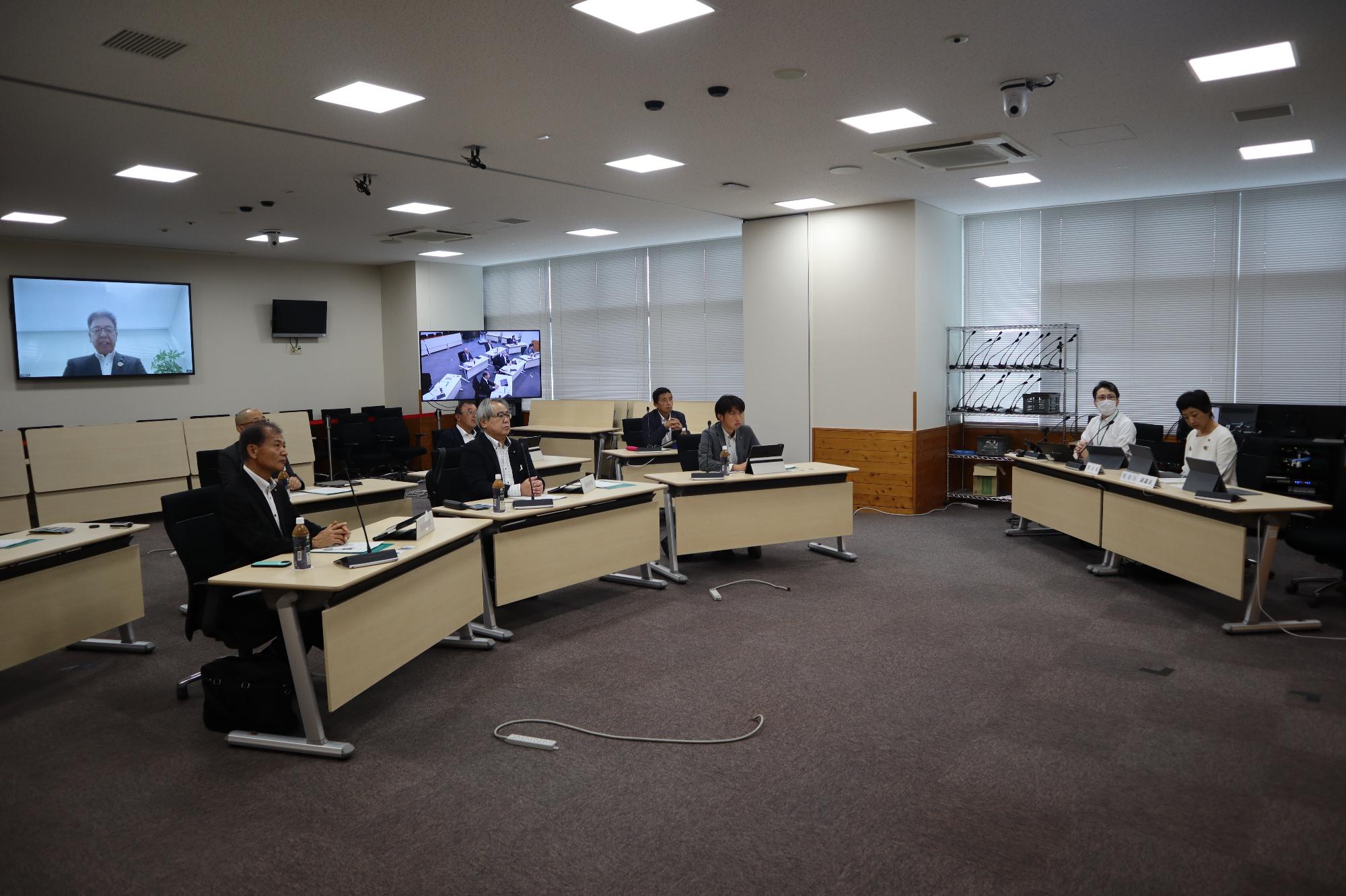 真庭市議会視察