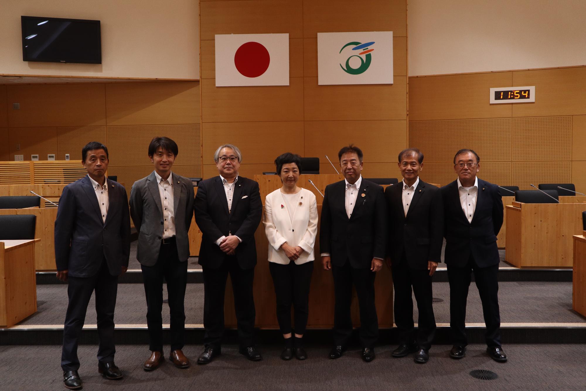 真庭市議会視察