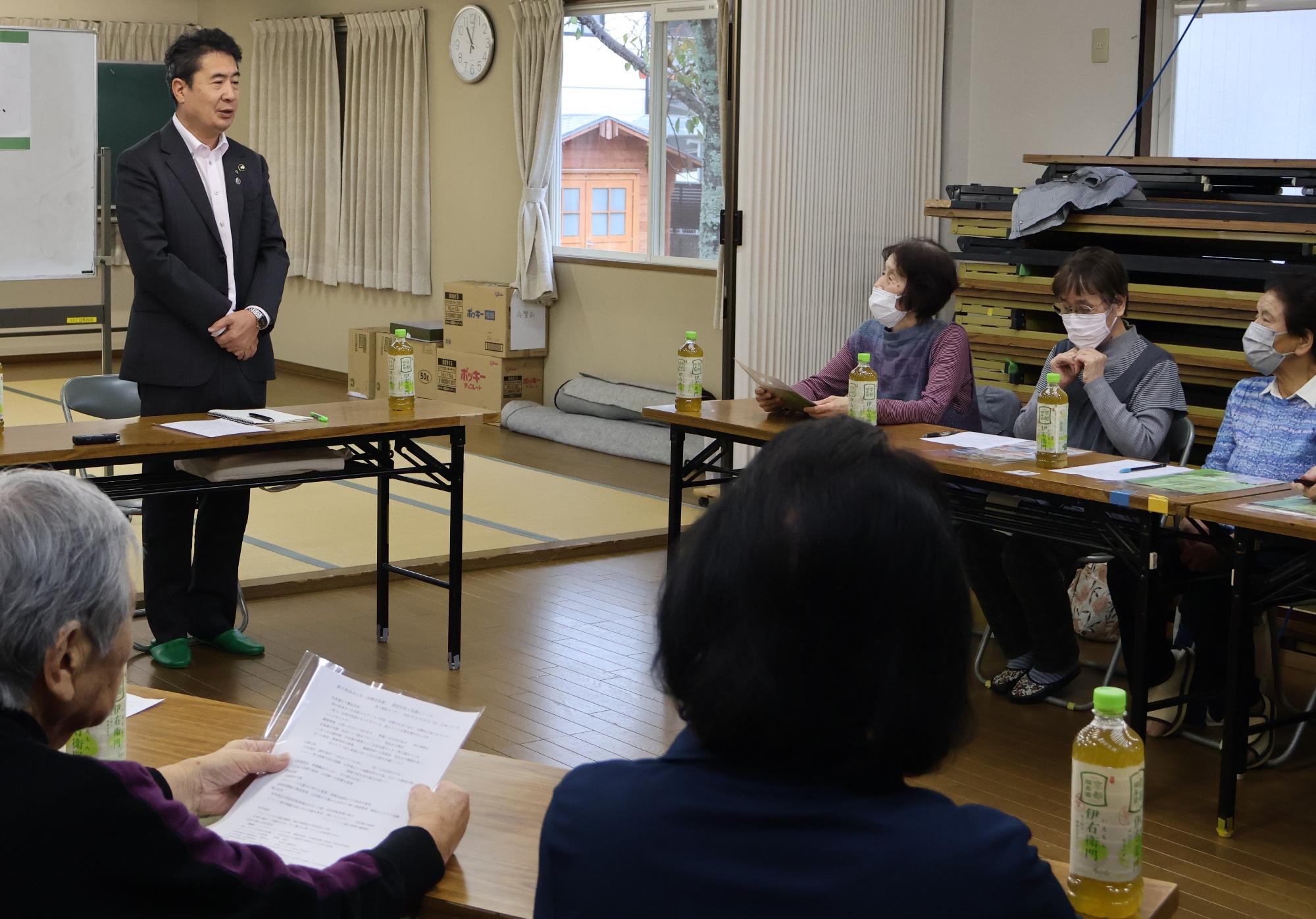 市長と気軽にトーク（桜が丘西10丁目）