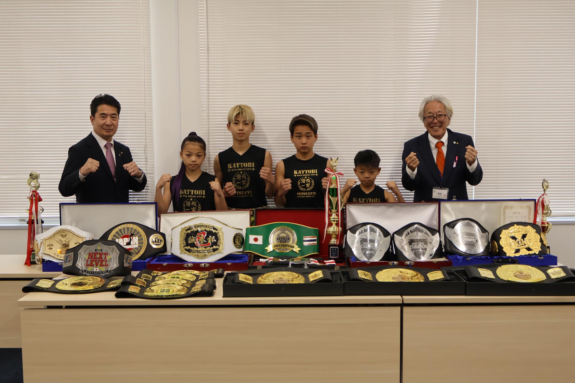 キックボクシング大会出場報告会