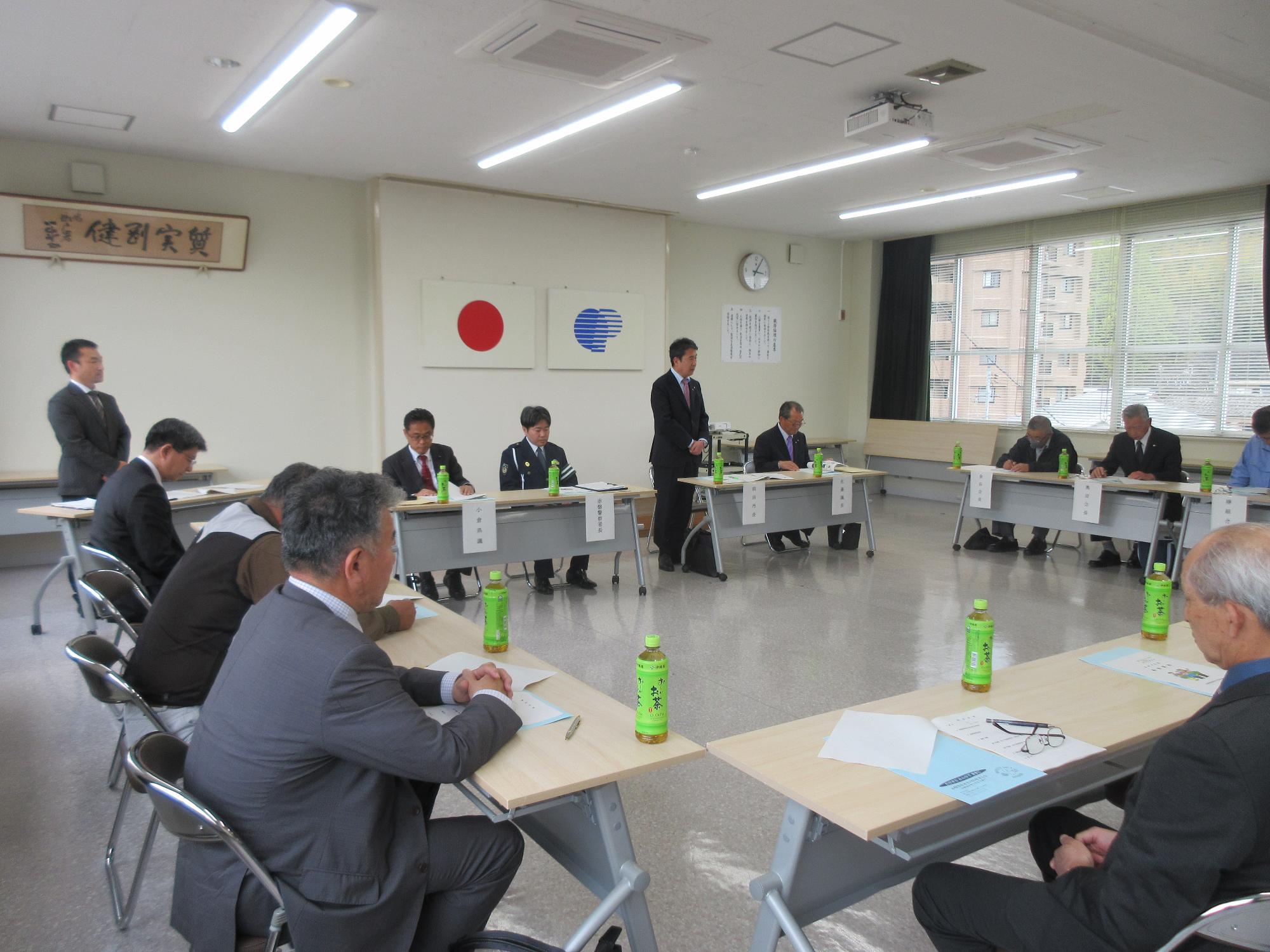 赤磐警察署管内防犯連合会総会