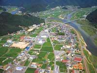 吉井地域の航空写真