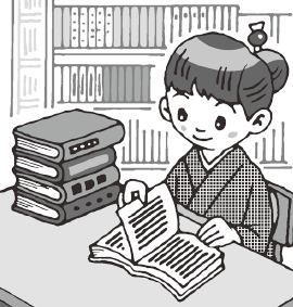 （イメージ）企画展 マンガで読む永瀬清子 ―― 詩人・永瀬清子物語 第3章「文学少女」開催中（令和8年5月22日更新）
