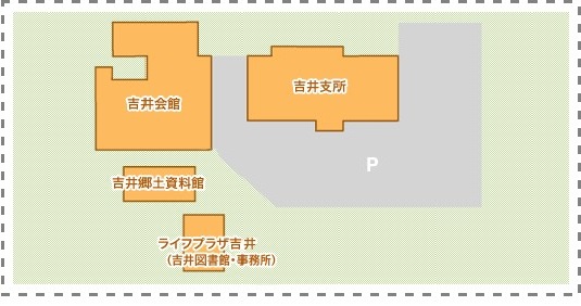 吉井公民館地図