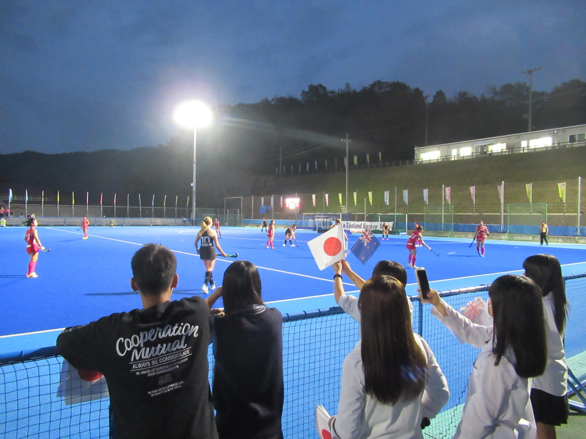 ニュージーランドホストタウン交流 親善試合