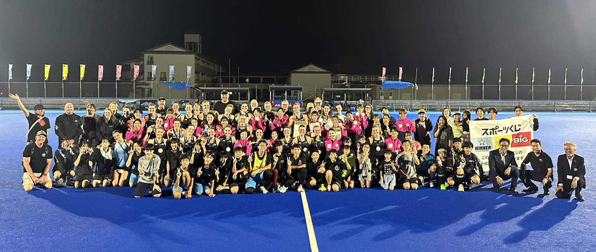 ニュージーランドホストタウン交流歓迎式