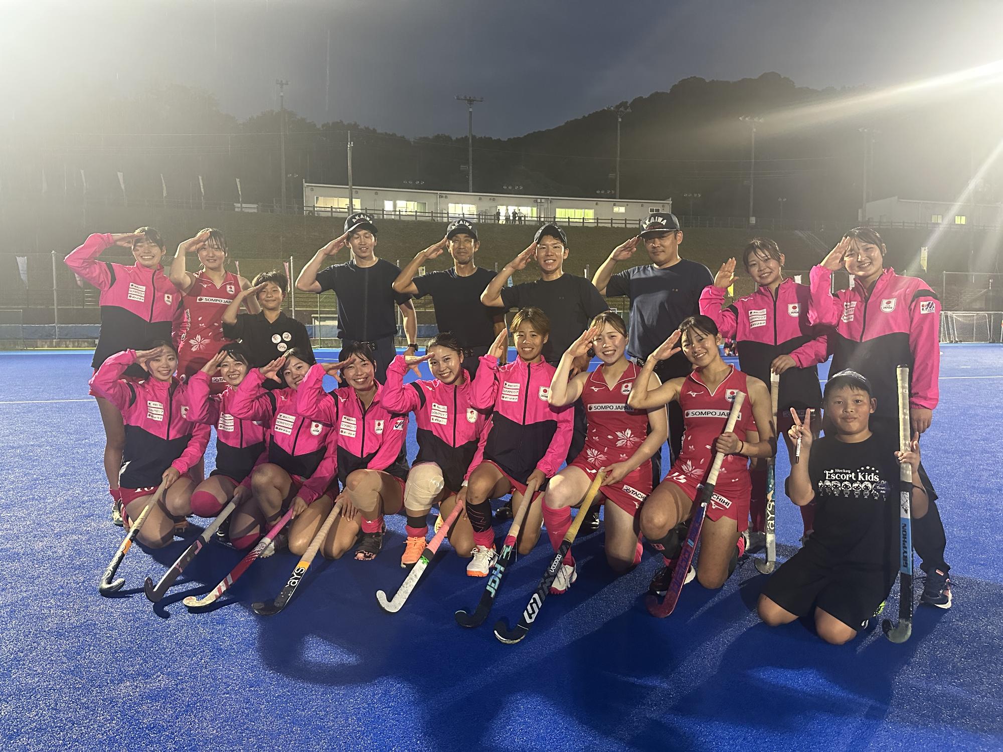 ニュージーランドホストタウン交流 親善試合