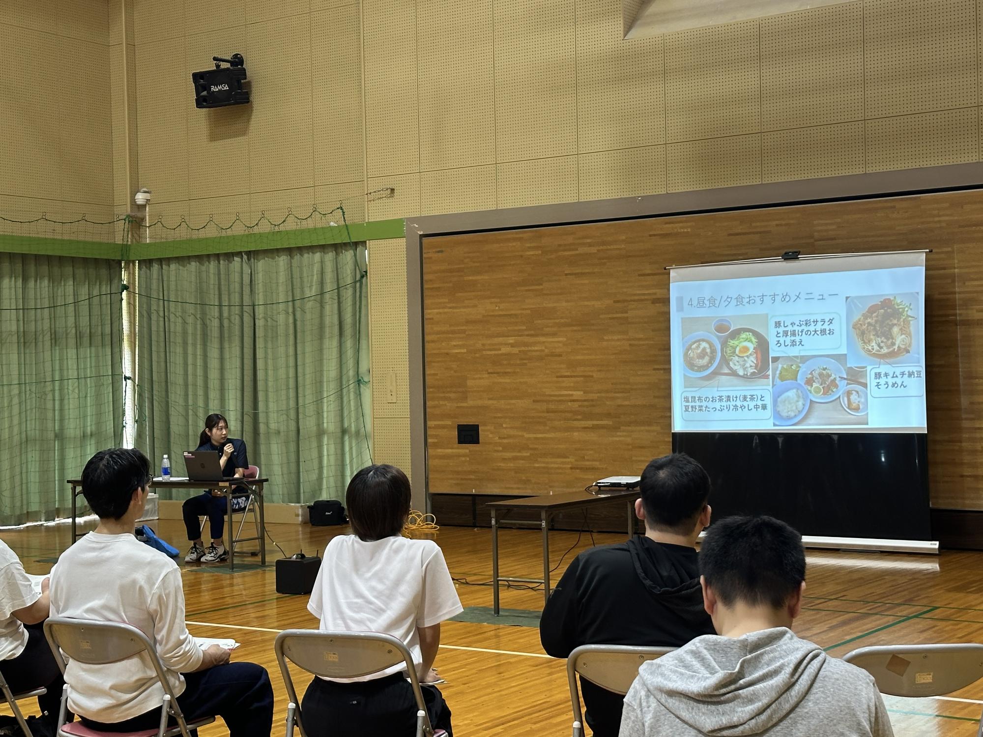 令和7年度スポーツ安全教室 岡山シーガルズ