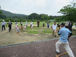 みんなで準備運動