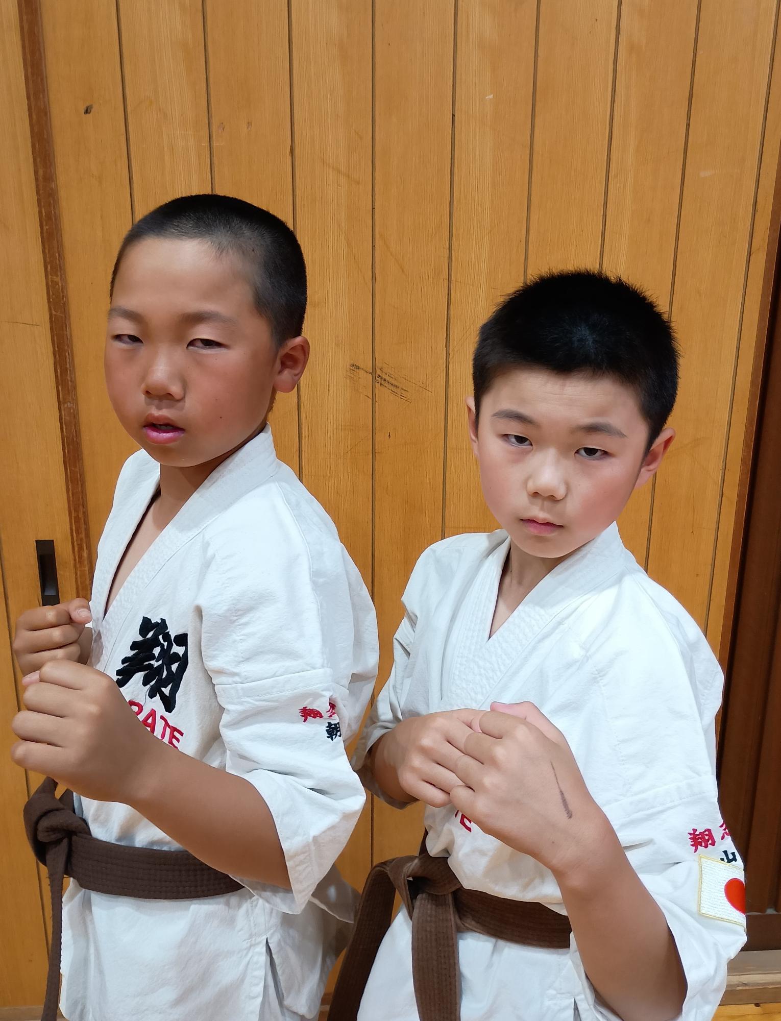 全国大会出場者 藤原さん・山崎さん