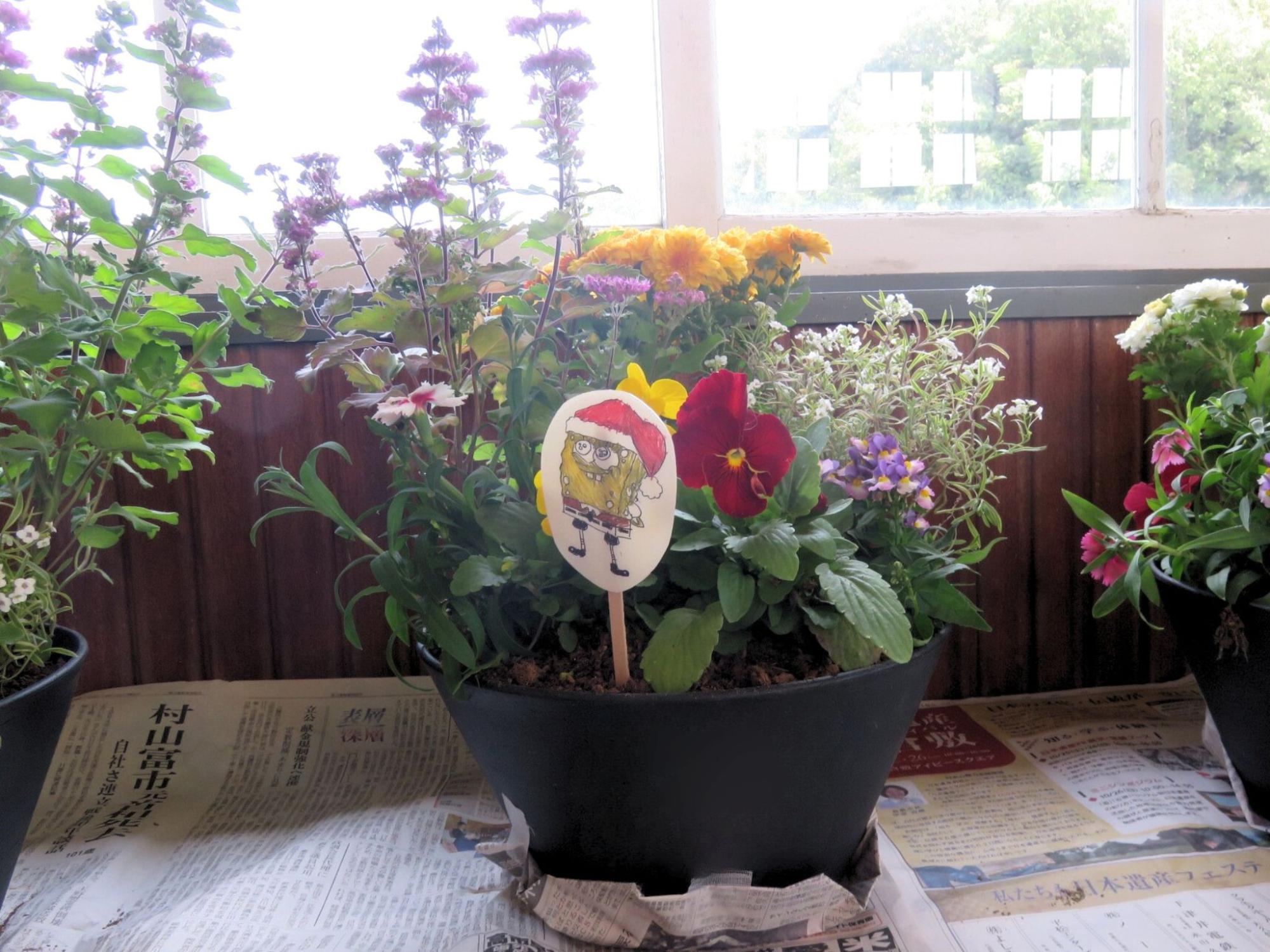 寄せ植えプランツタグ