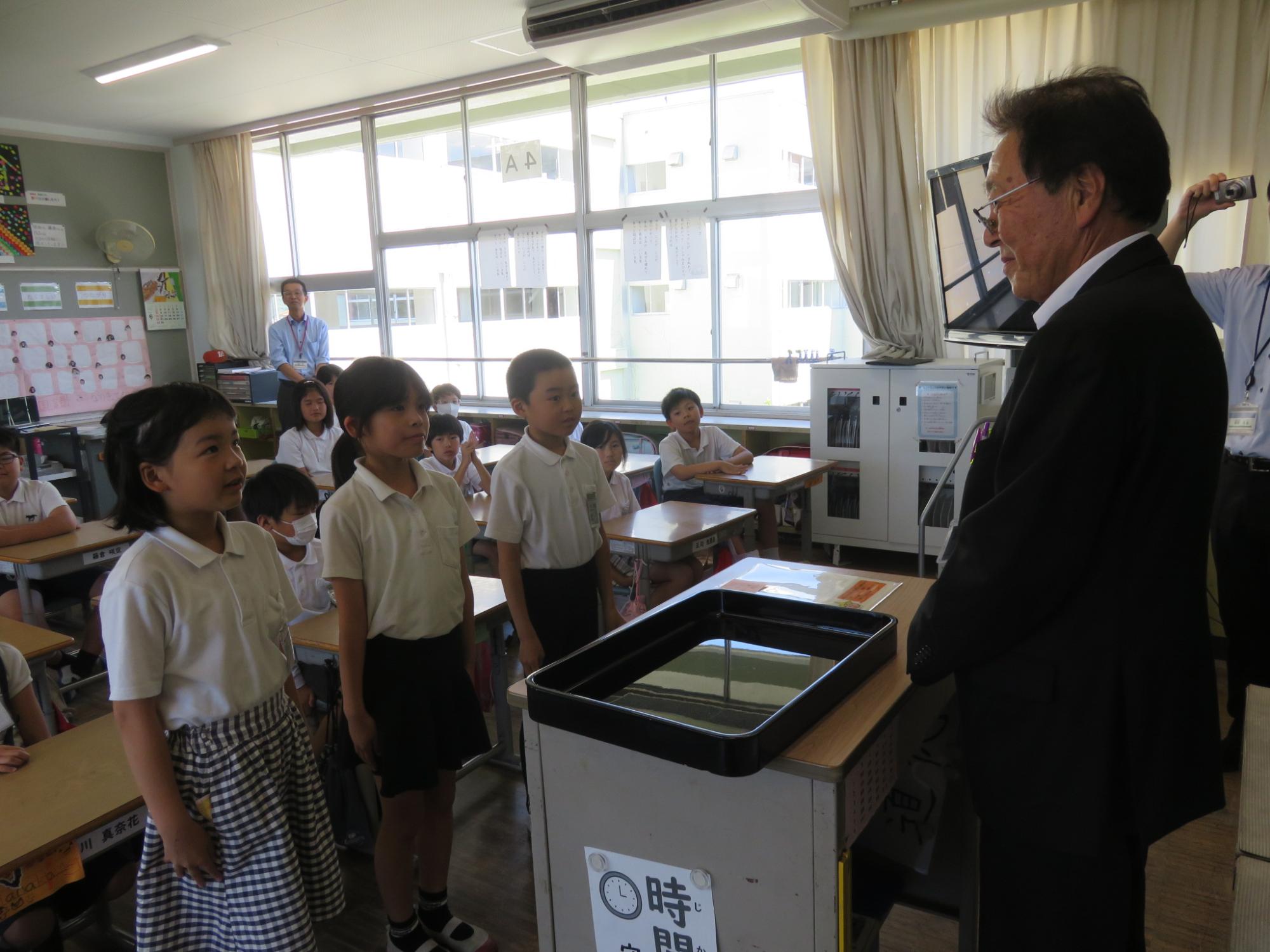 子どもたち決意表明