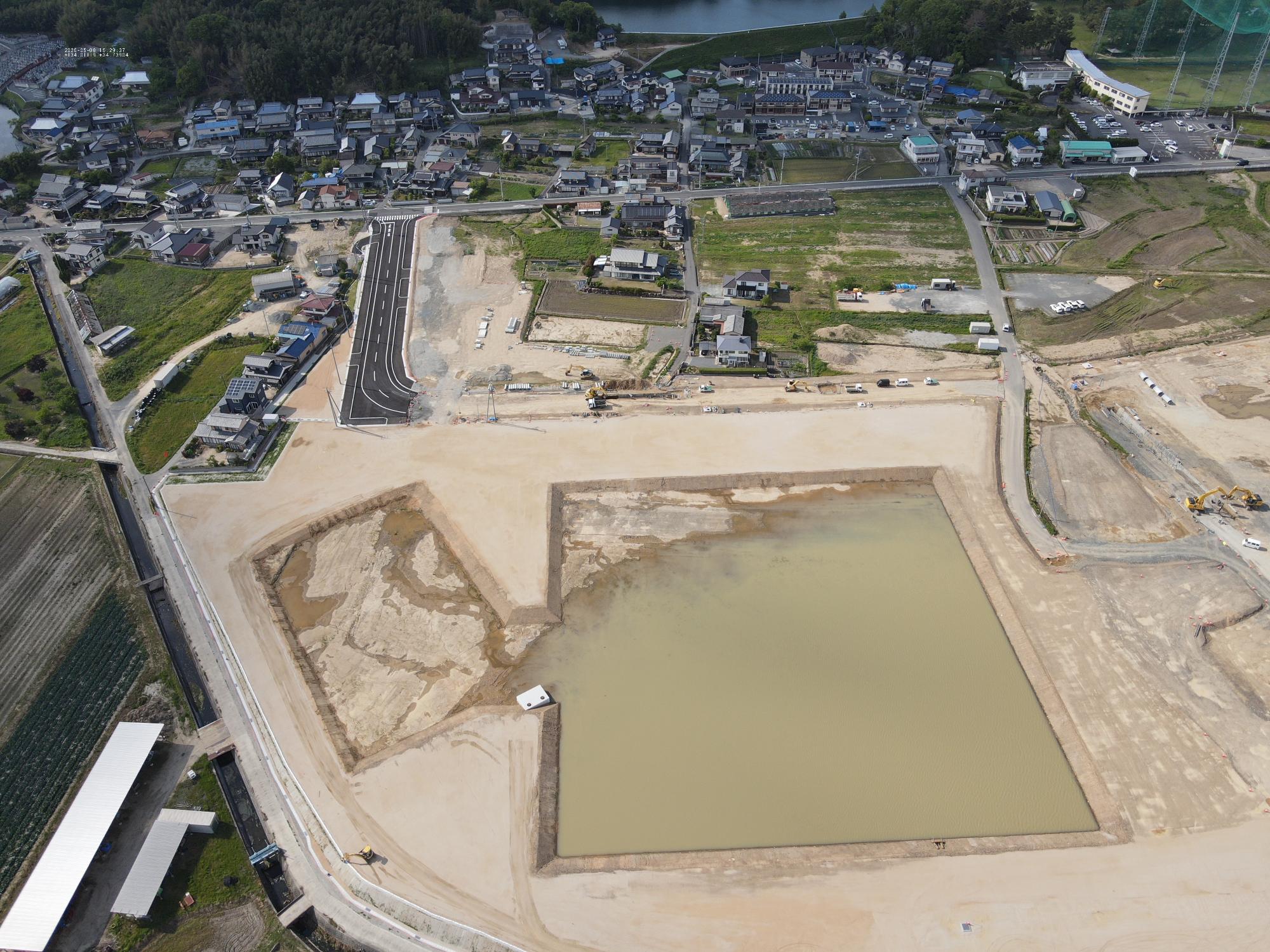 5月分民間西エリア空中写真2