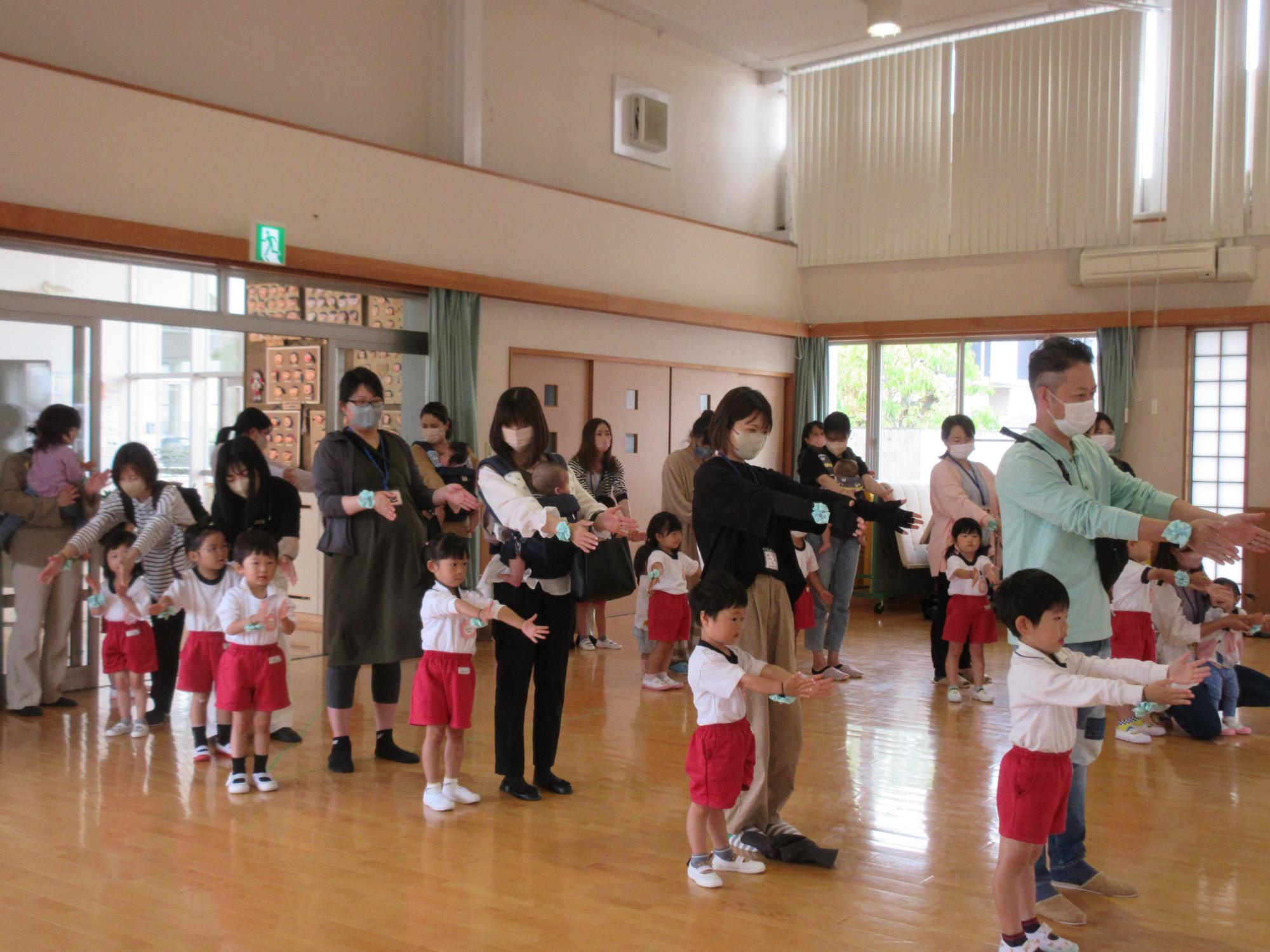 山陽北幼稚園の様子